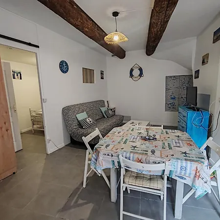 Appartement Joli T2 Ambiance Nautique Climatise Et Bien Situe à Marseillan  Extérieur photo